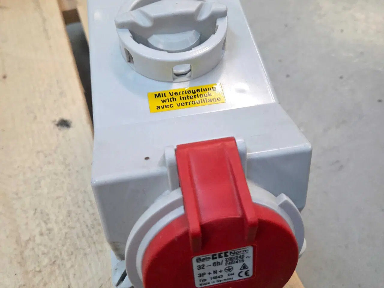 Billede 4 - Cee kraftstik 16A-32A-63A-125A