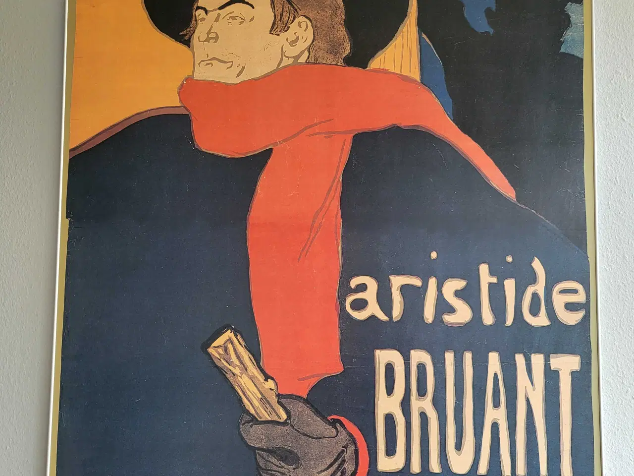 Billede 1 - Stor plakat i ramme