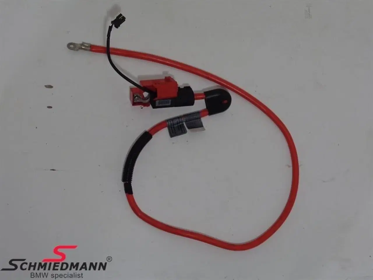 Billede 2 - Batteri plus kabel med airbagpatron B61126944536 BMW E61