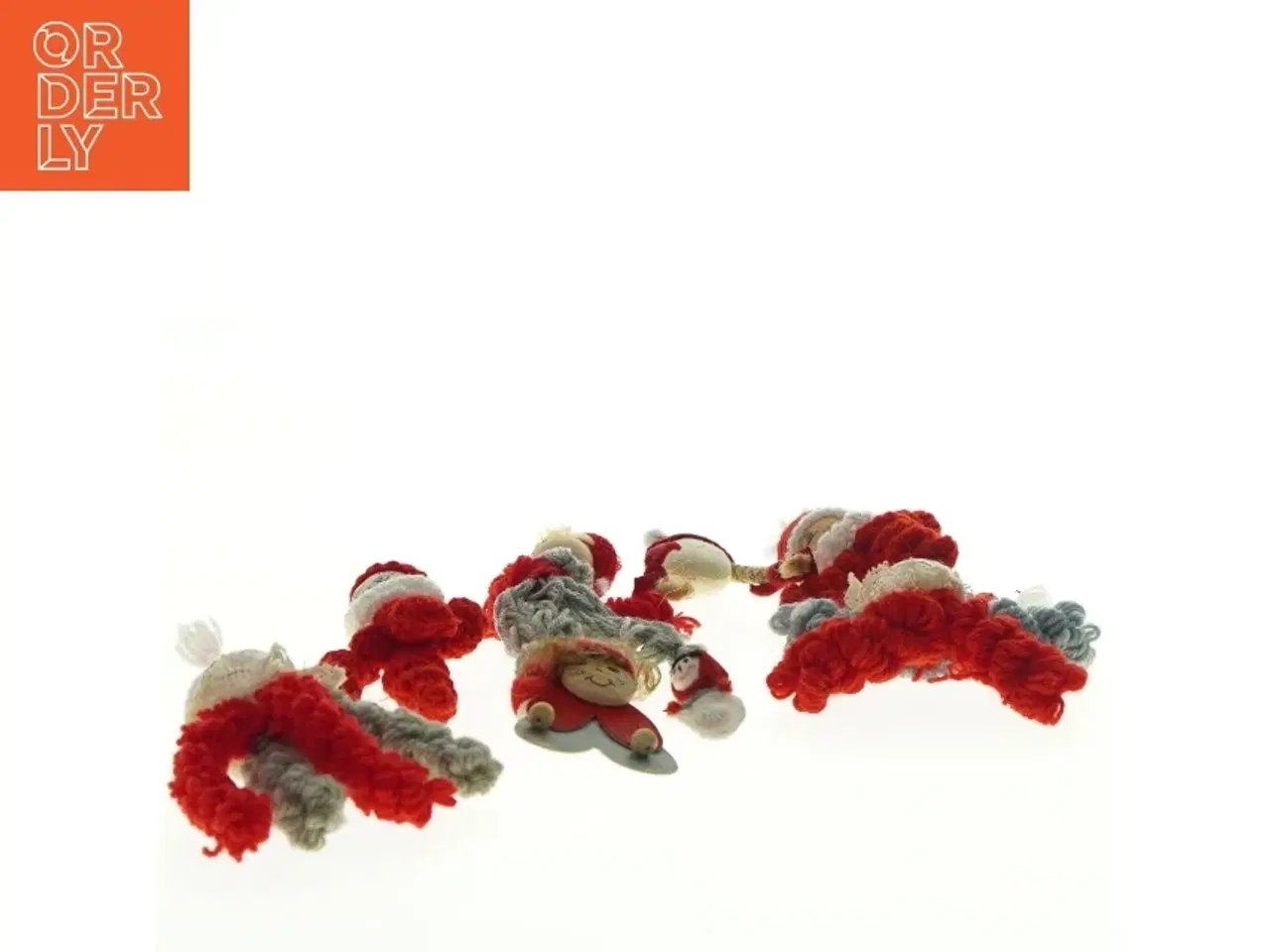 Billede 2 - Håndlavet julepynt (str. 9 x 6 cm)