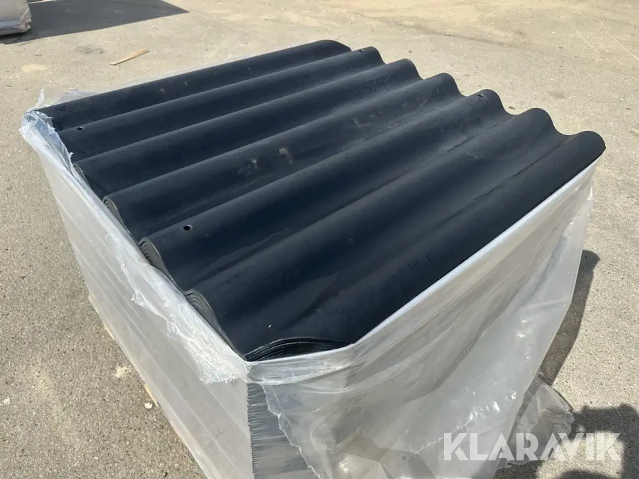 Billede 2 - Bølgeplader Euronit 700T FK sort 150 styk