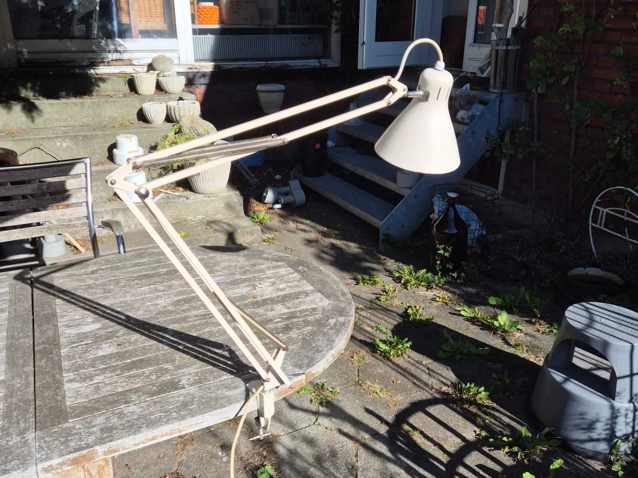 Billede 13 - Flødefarvet arkitektlampe i klassisk dansk design