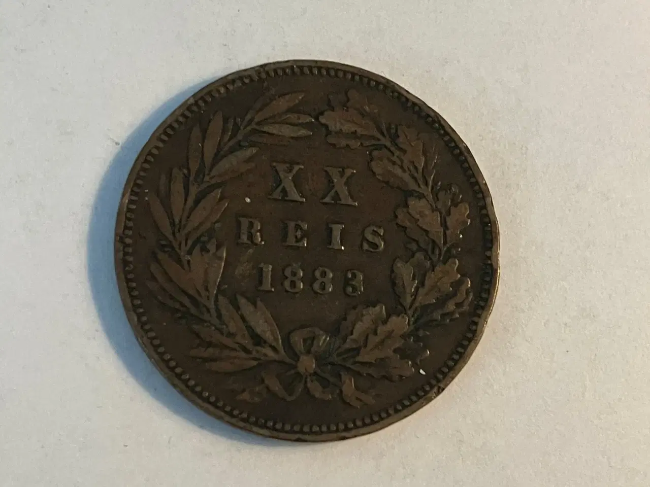 Billede 1 - 20 Reis 1883 Portugal