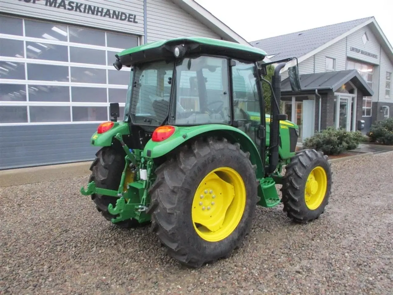 Billede 13 - John Deere 5067E  med koblings frit vendergear ved rattet og 40kmt gearkasse