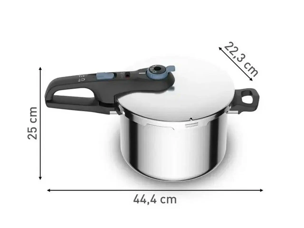Billede 6 - Tefal Trendy+ trykkoger 6 l - rustfrit stål