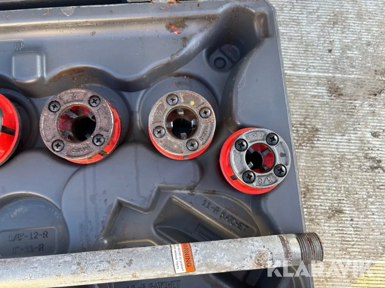 Billede 5 - Rørgevindskæresæt Ridgid