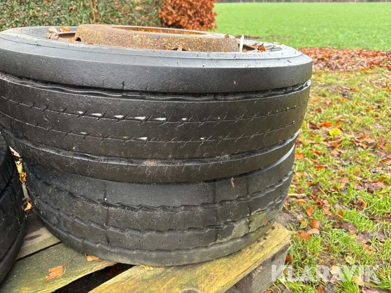 Billede 12 - Dæk med fælg Dunlop og michellin