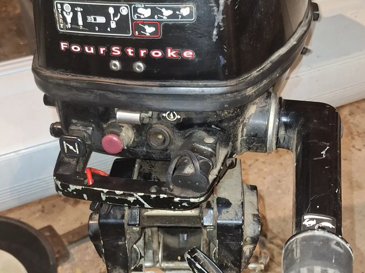 Billede 4 - påhængsmotor 4hk som ny 