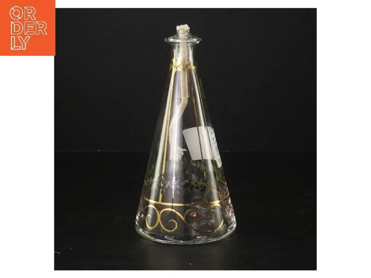 Billede 1 - Holmegaard olielampe fra Holmegaard (str. 18 cm)