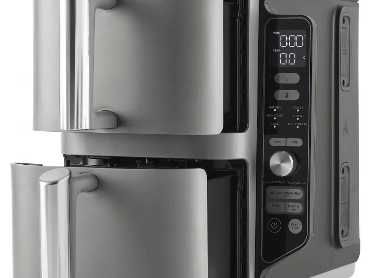 Billede 3 - Airfryer Ninja SL400EU Double Stack XL 9,5 l – grå