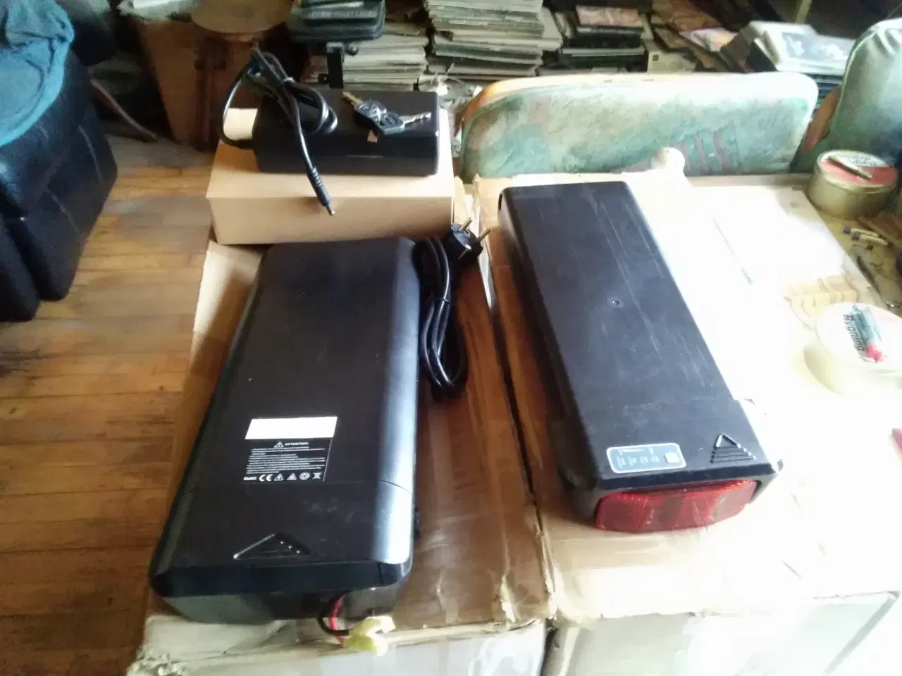 Billede 1 - 2 NYE 36 V 10,4 A Kompl Batteripakker UBRUGTE 