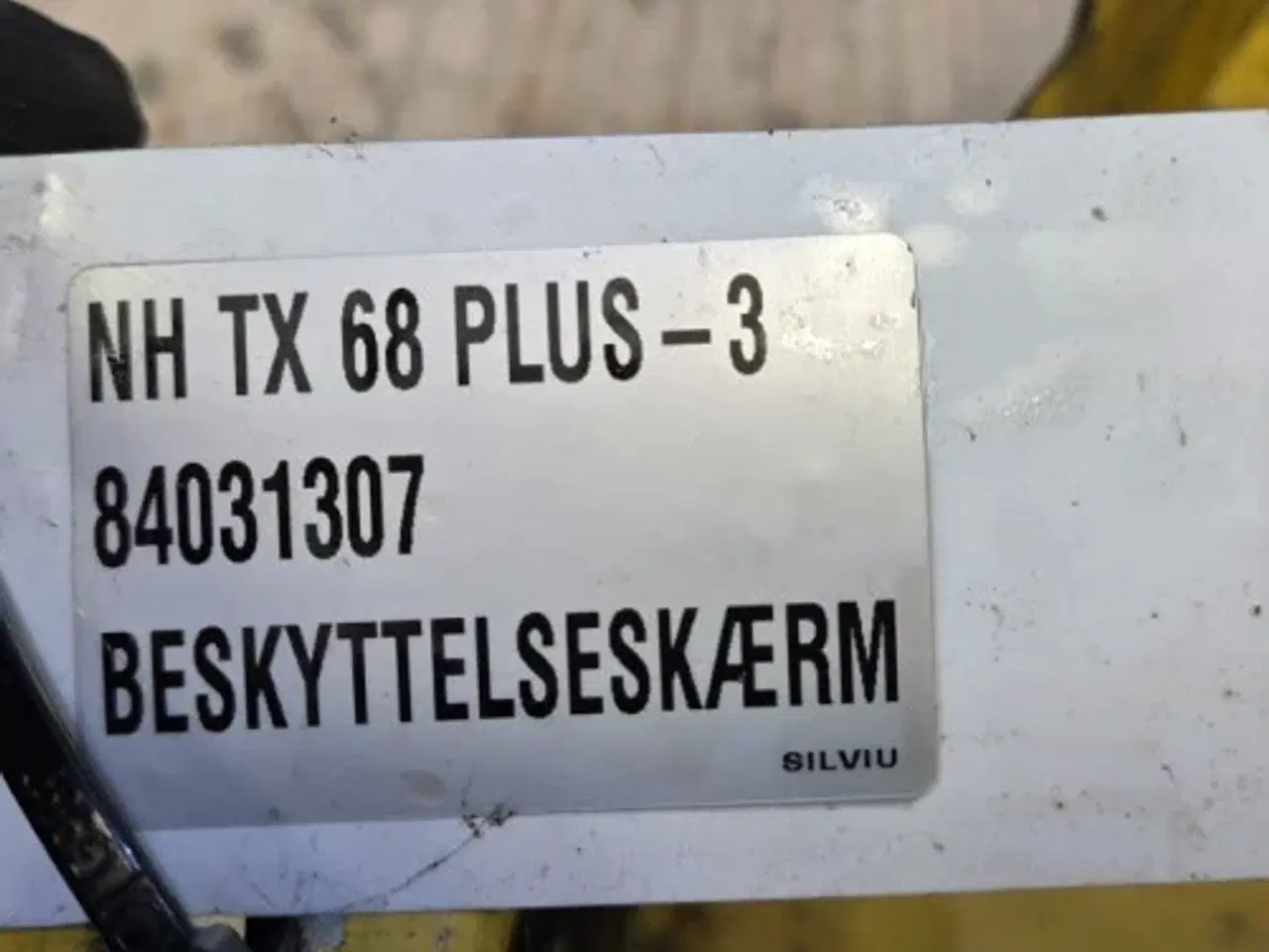 Billede 2 - New Holland TX68 Beskyttelseskærm 84031307