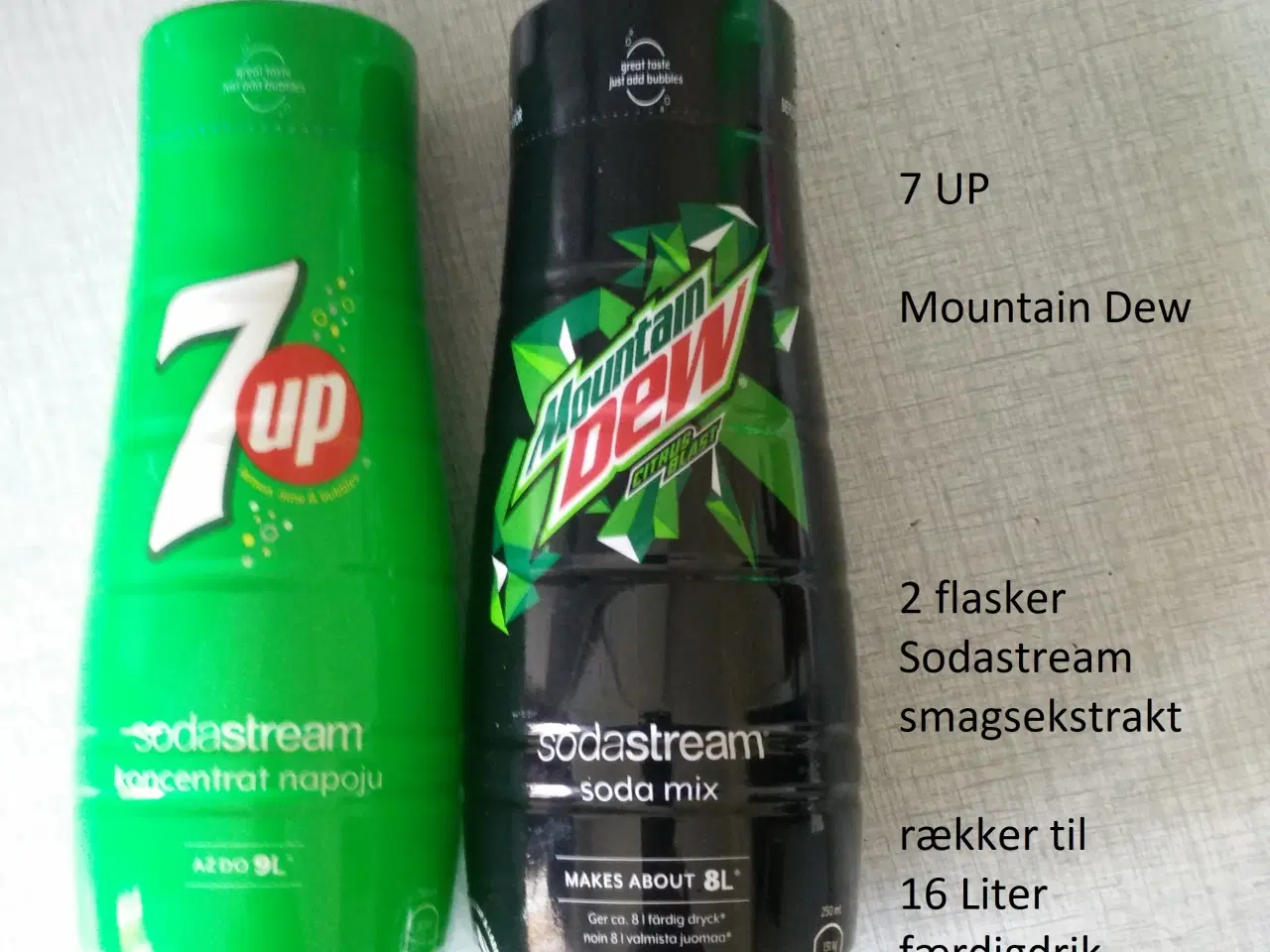 Billede 1 - sodastream - 2 flasker ekstrakt