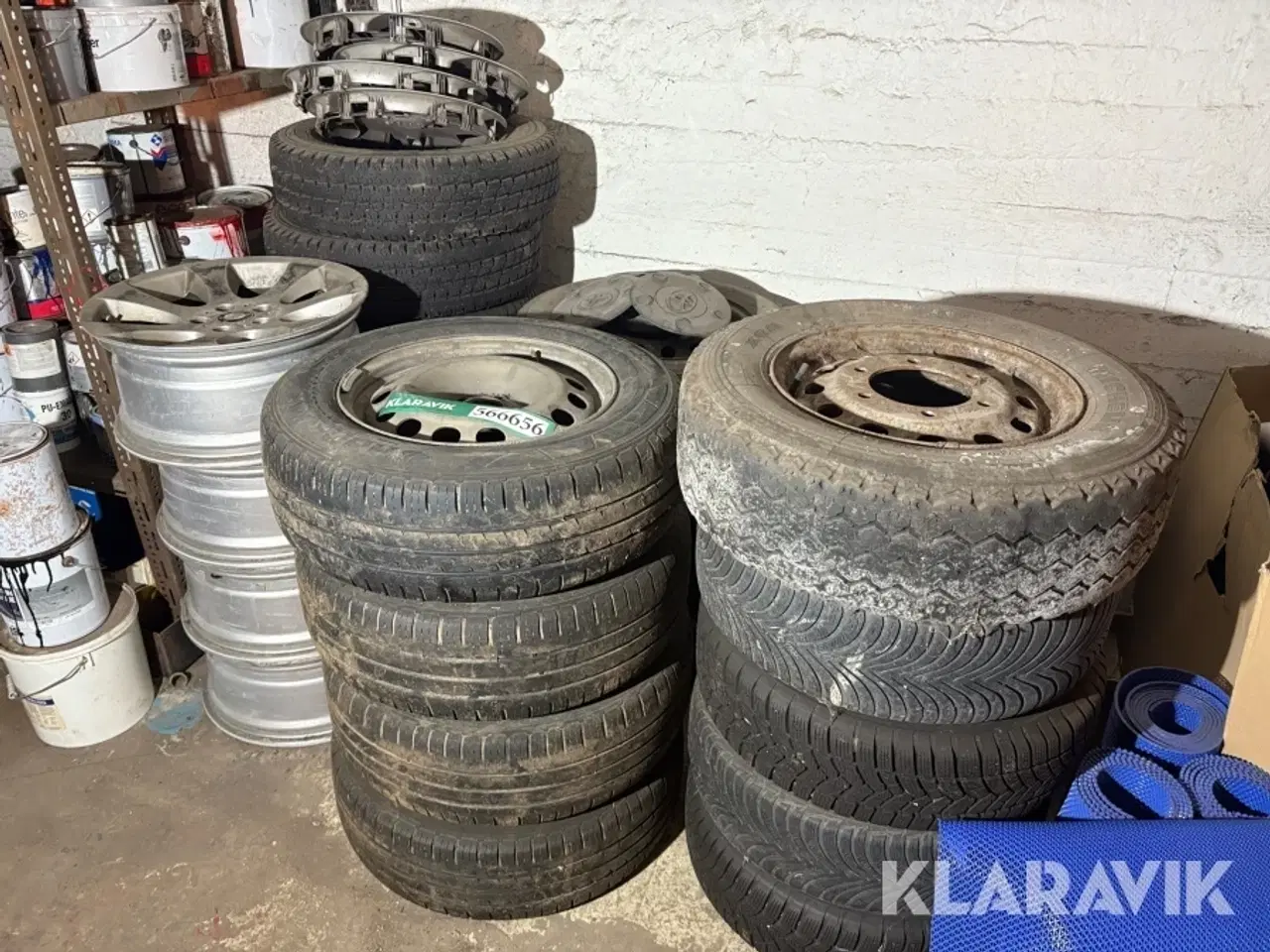 Billede 1 - Blandet lot dæk Hankook, Michelin, kleber, BMW, Toyota