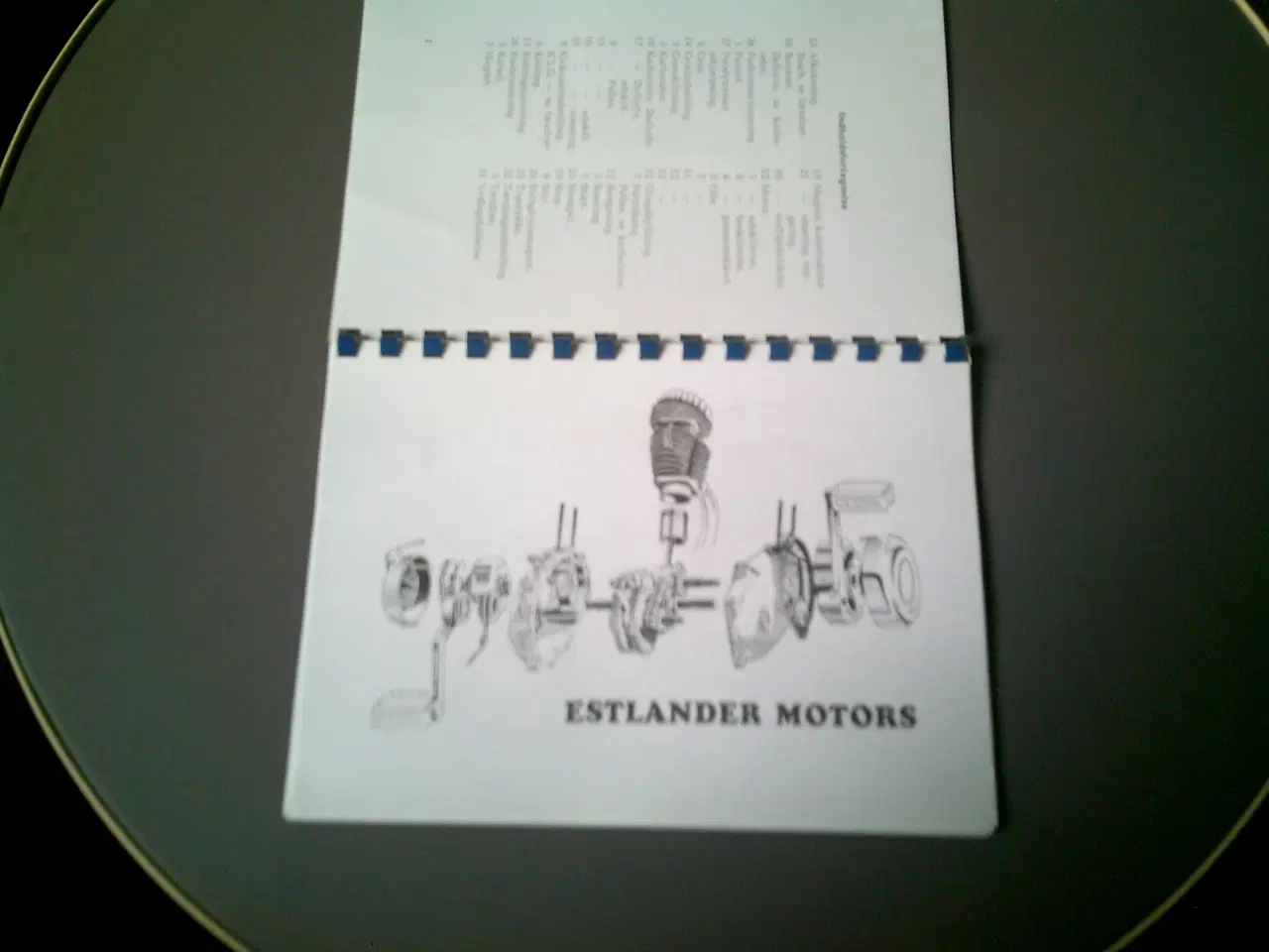 Billede 2 - HÅNDBOG ESTLANDER POWER MOTOR.