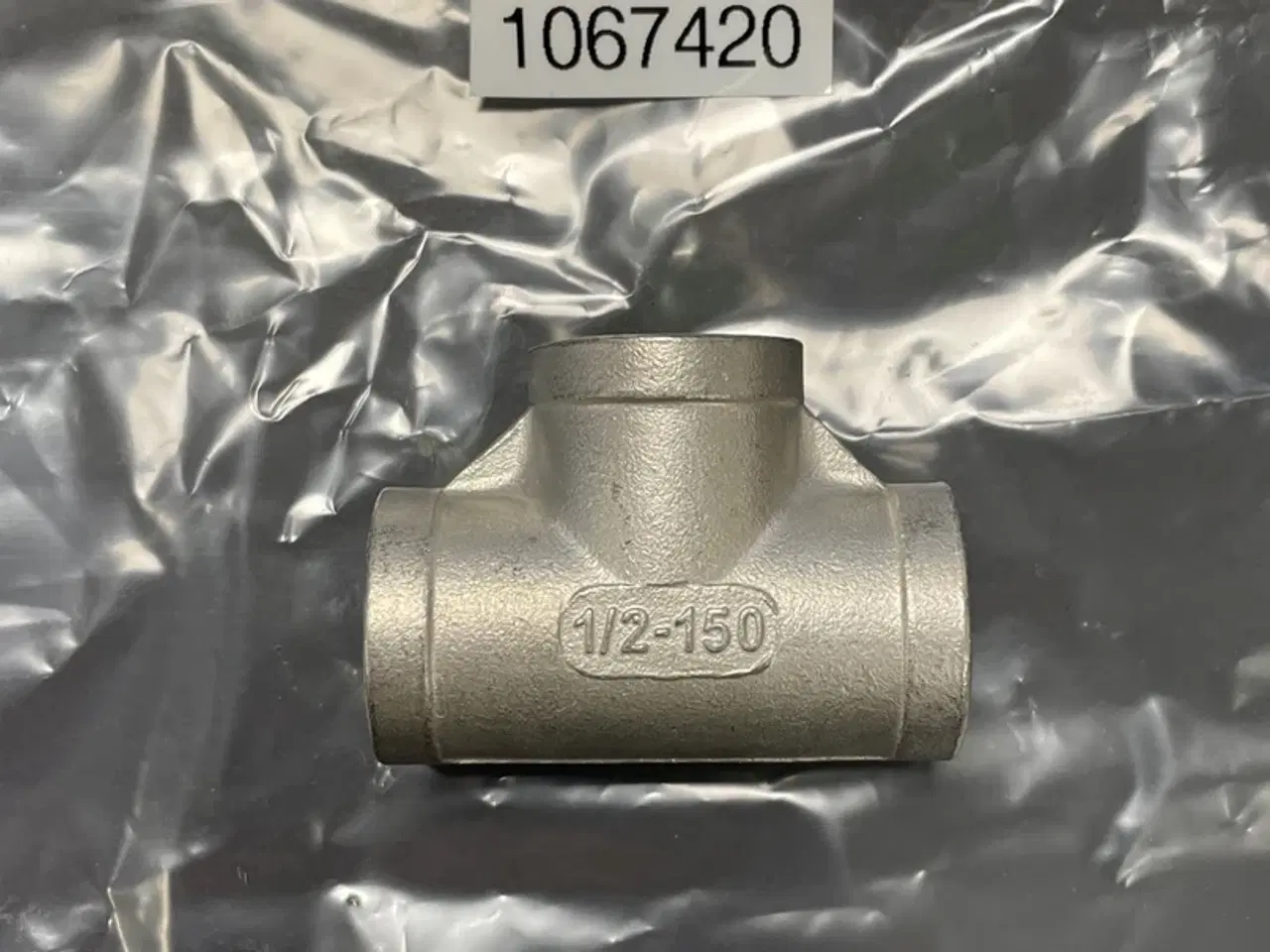 Billede 1 - 1852 t-stykke 1/2" rf