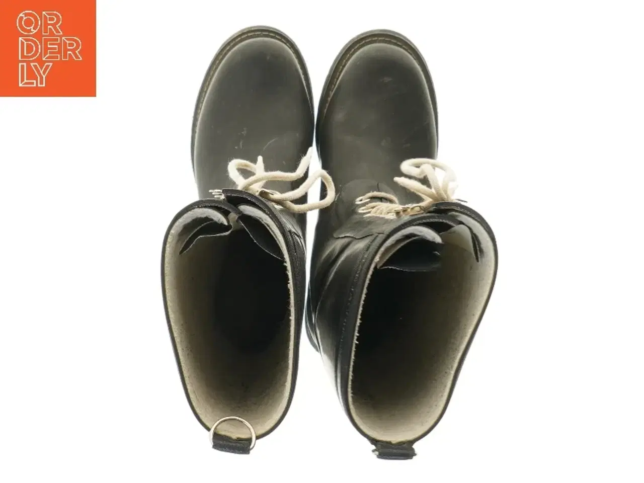 Billede 3 - Ilse Jacobsen sorte gummistøvler fra Ilse Jacobsen (str. 38 )