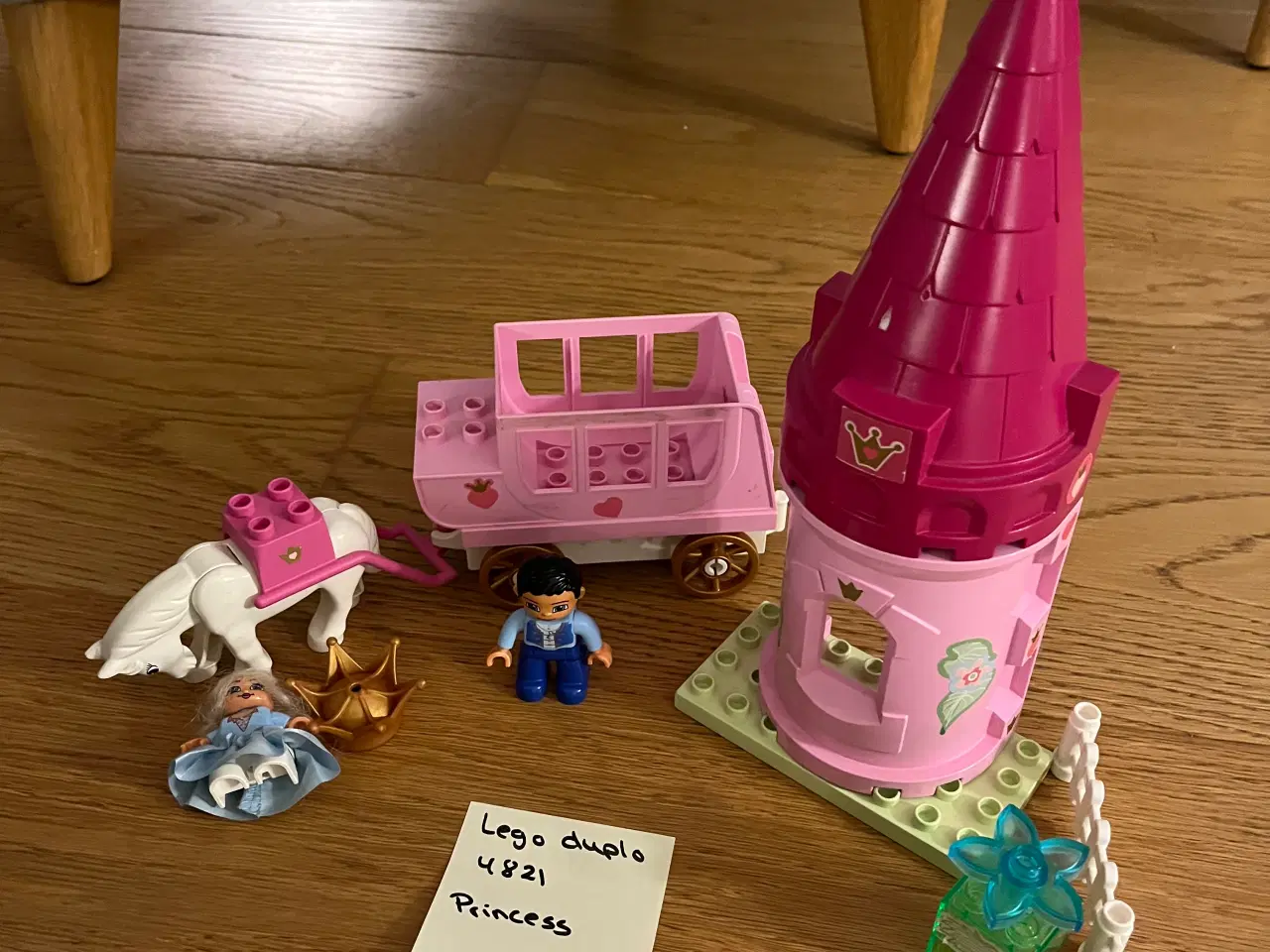 Billede 4 - Lego duplo princess - model 4820 ink. 3 andre sæt