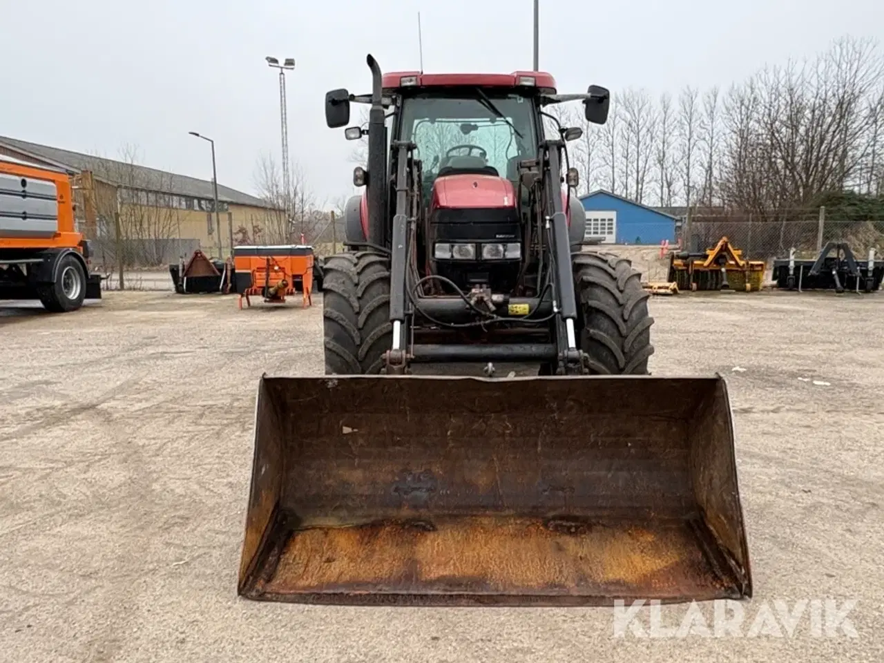 Billede 8 - Traktor Case MXU100 med frontlæsser