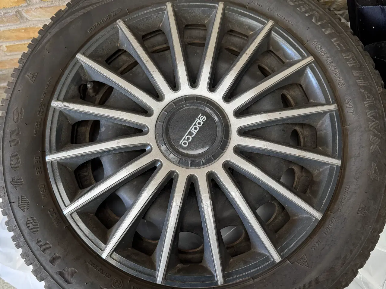 Billede 2 - 4 vinterhjul til bl.a. Toyota Aygo