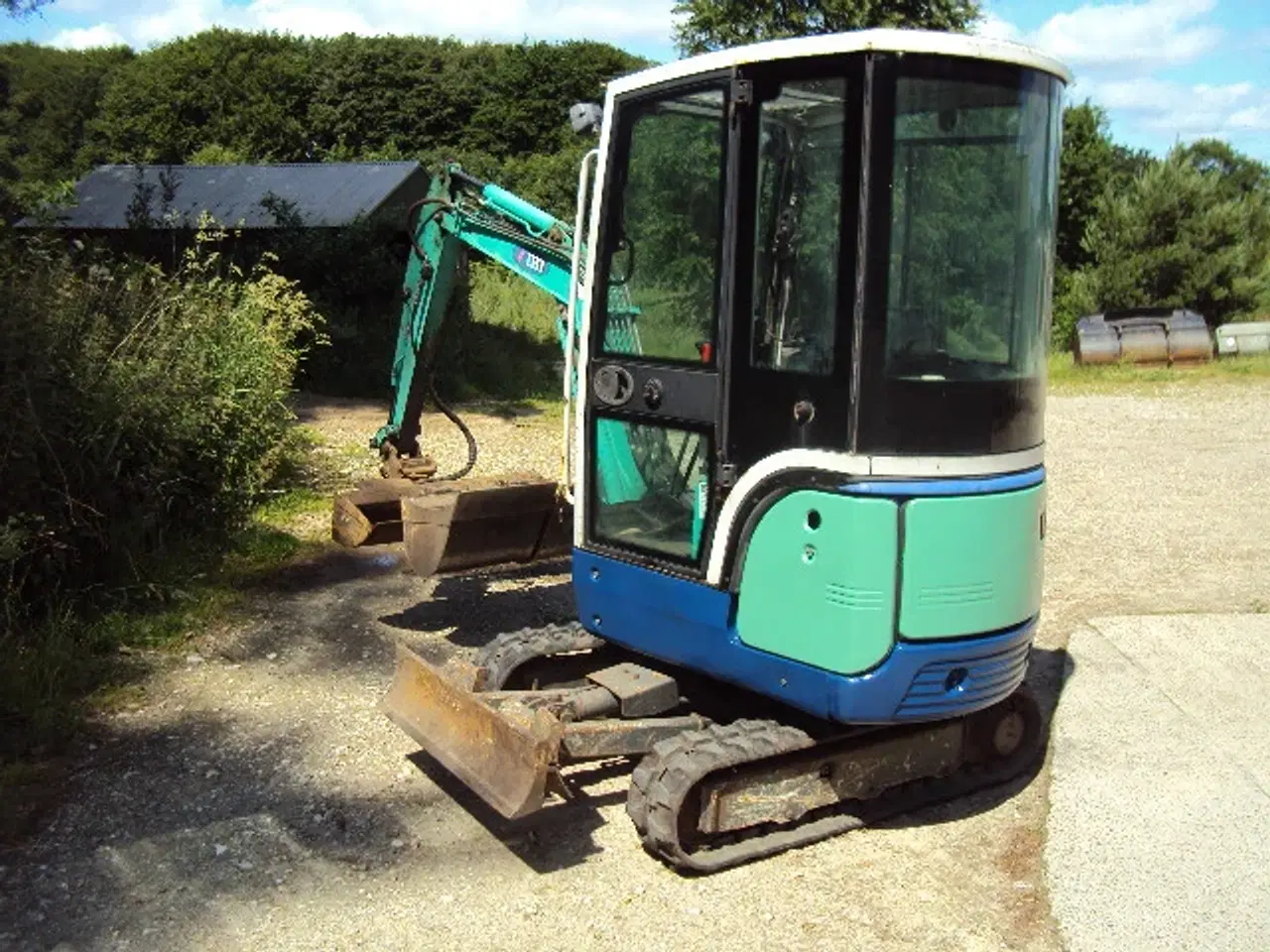 Billede 2 - Minigraver IHI 1750 kg Momsfri
