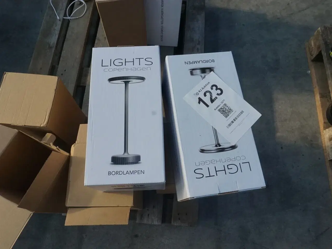 Billede 2 - 4 stk. LED Copenhagen Lights bordlampe