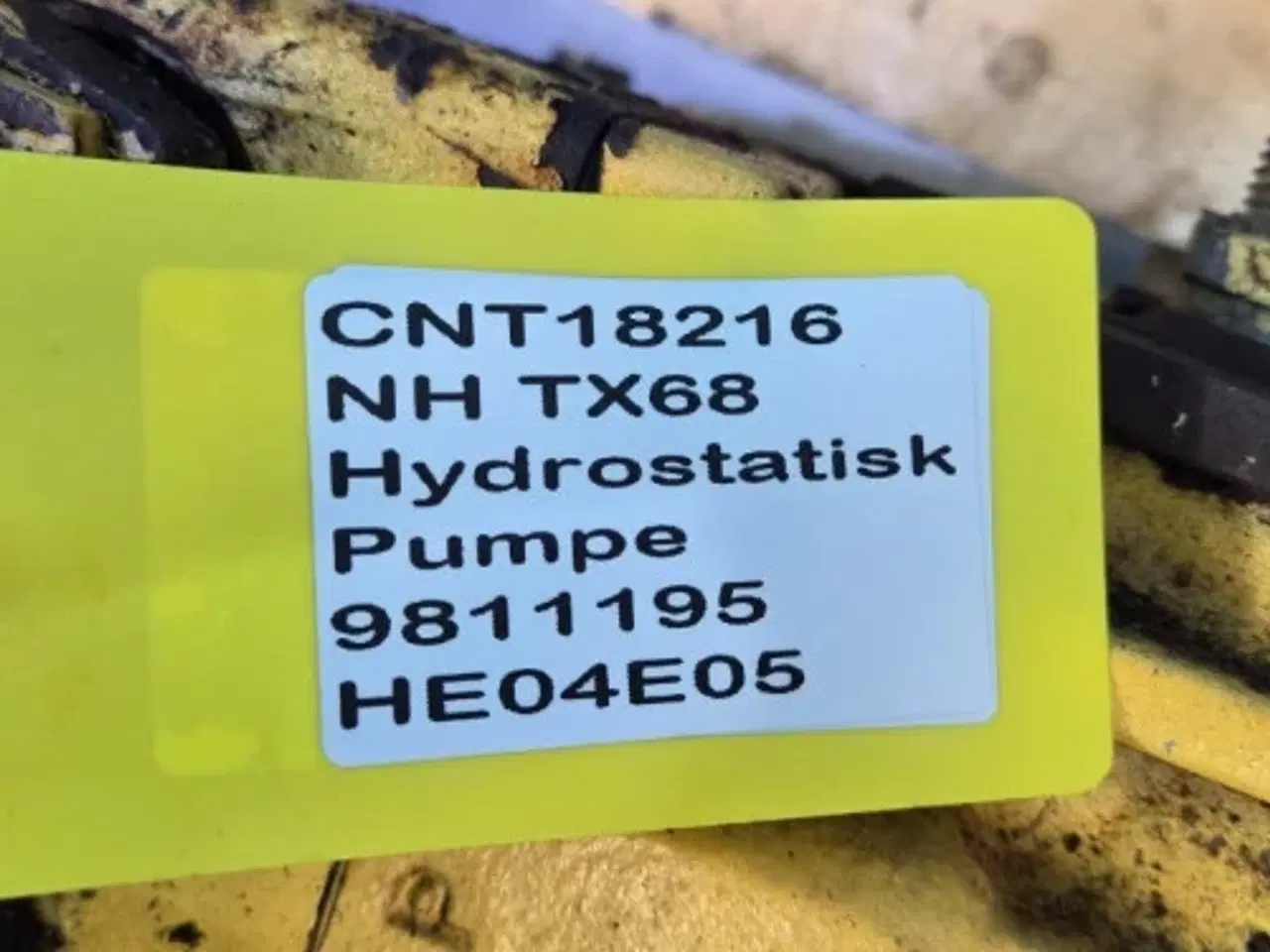 Billede 16 - New Holland TX68 Hydrostatisk Pumpe 9811195