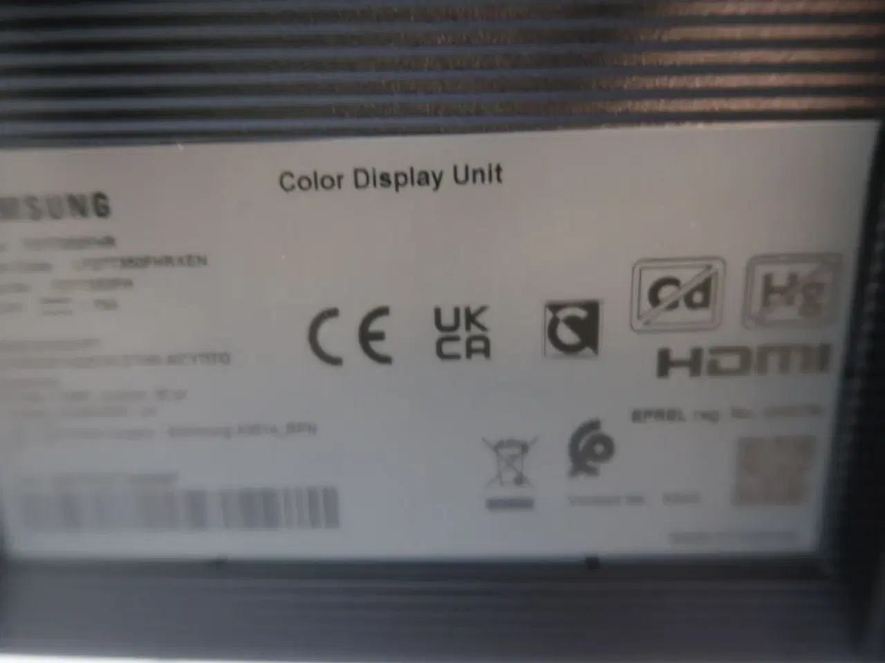 Billede 3 - Samsung F27T350FHR 27" skærm
