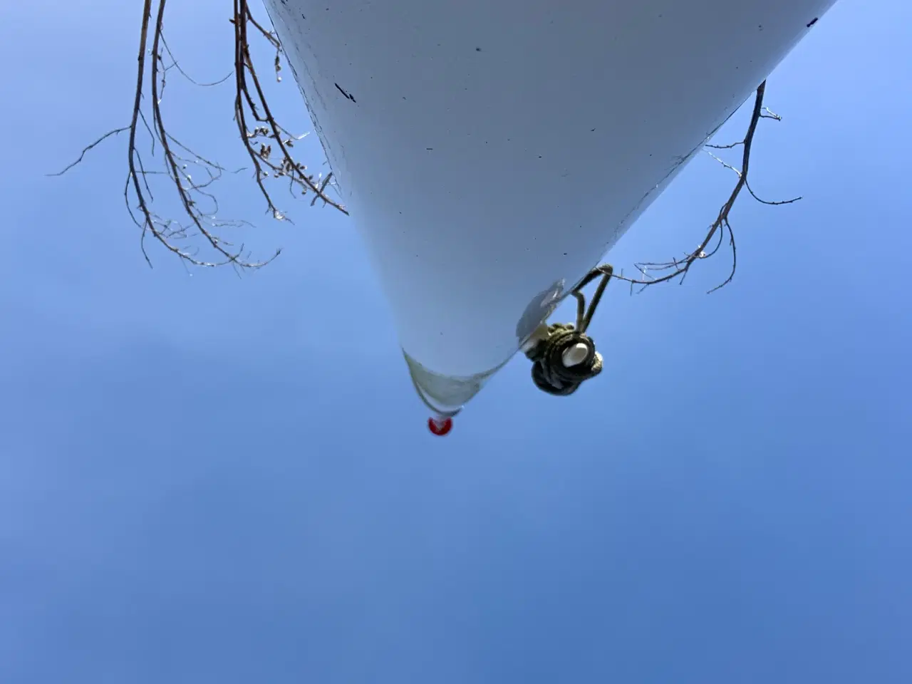 Billede 2 - Flagstang i glasfiber med vippebeslag