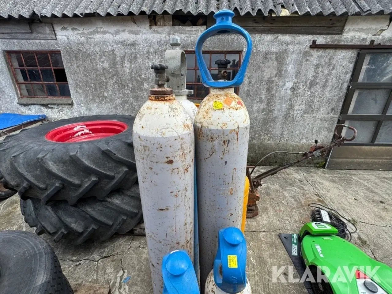 Billede 5 - Ilt og gas flasker 7 styk