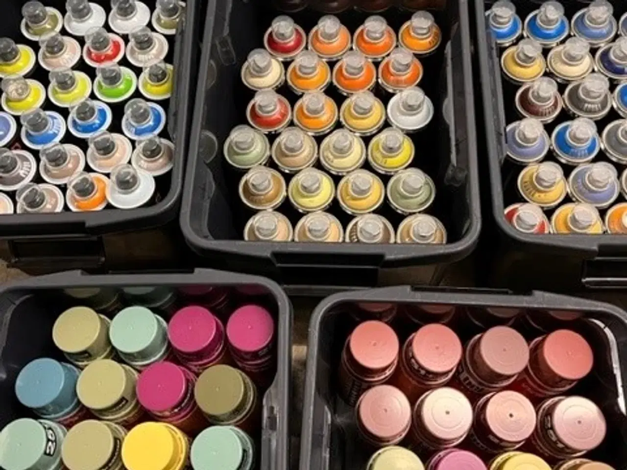 Billede 2 - Spraymaling cans 300 stk
