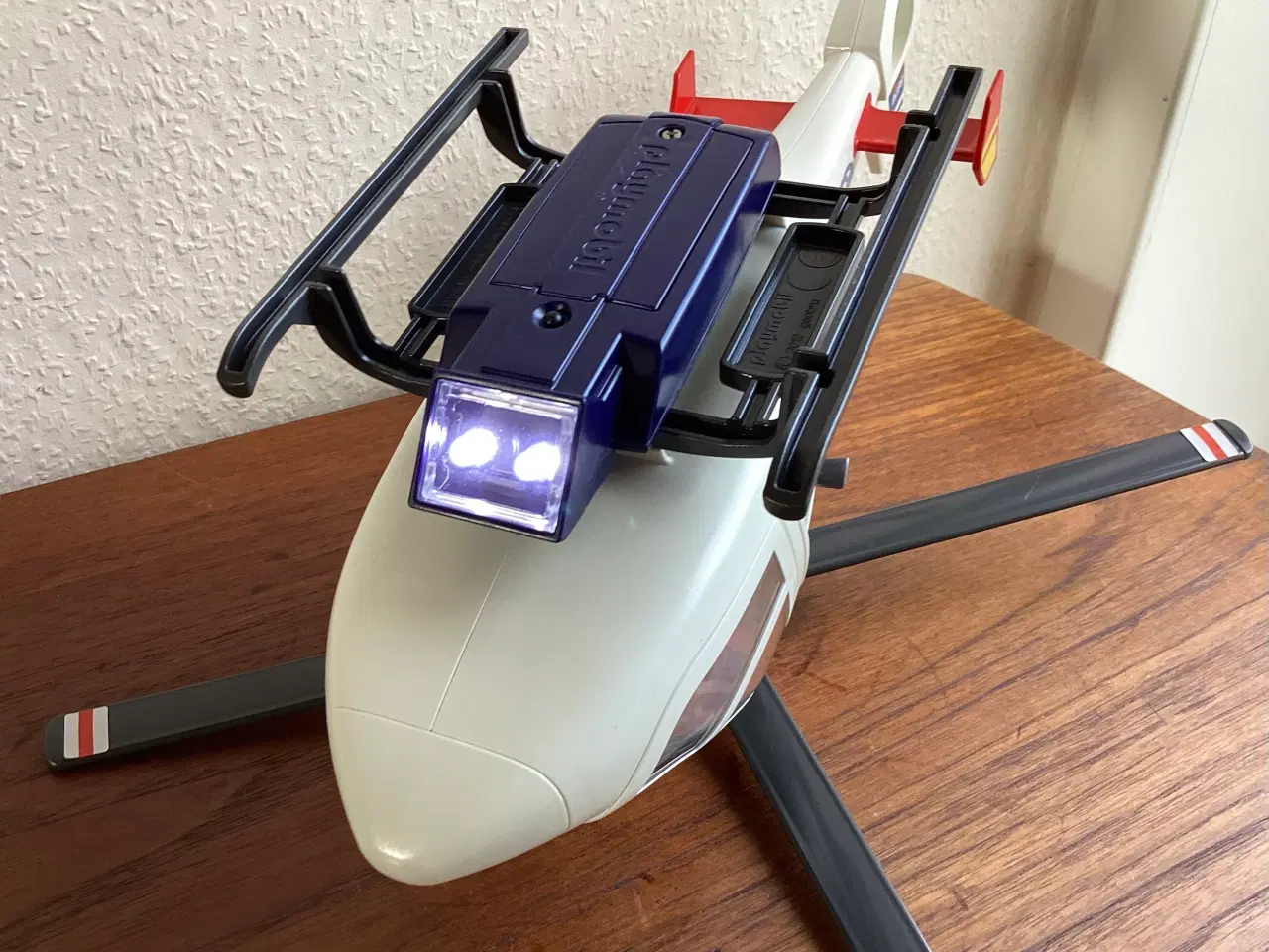 Billede 6 - Politihelikopter med LED lys. Playmobil nr. 6921