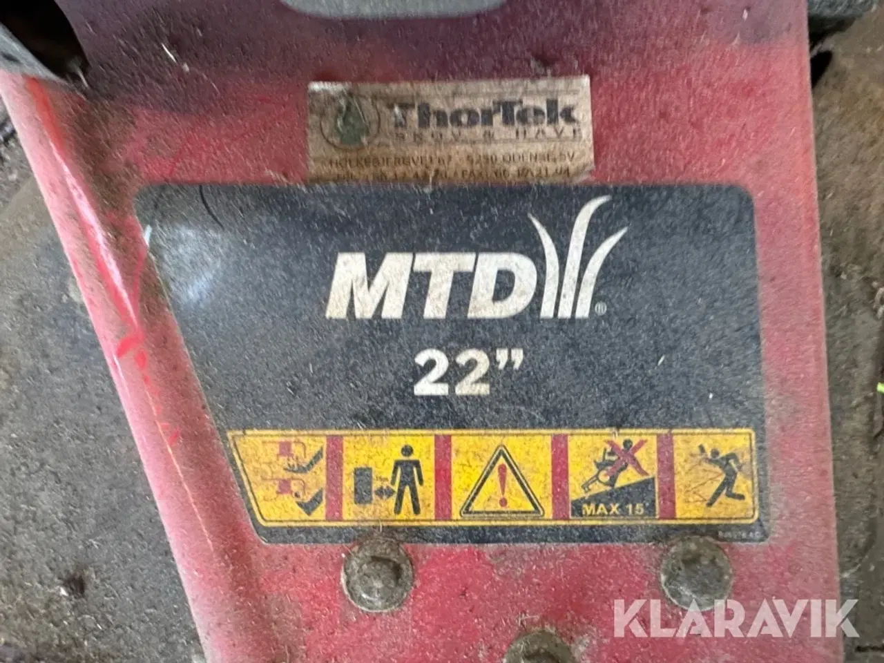 Billede 8 - Græsslåmaskine MTD WST 5522 22”