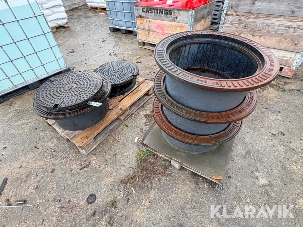 Billede 1 - Kloakbrønde Hydrotec Scandic 600 - D 400 4 styk - Ø75
