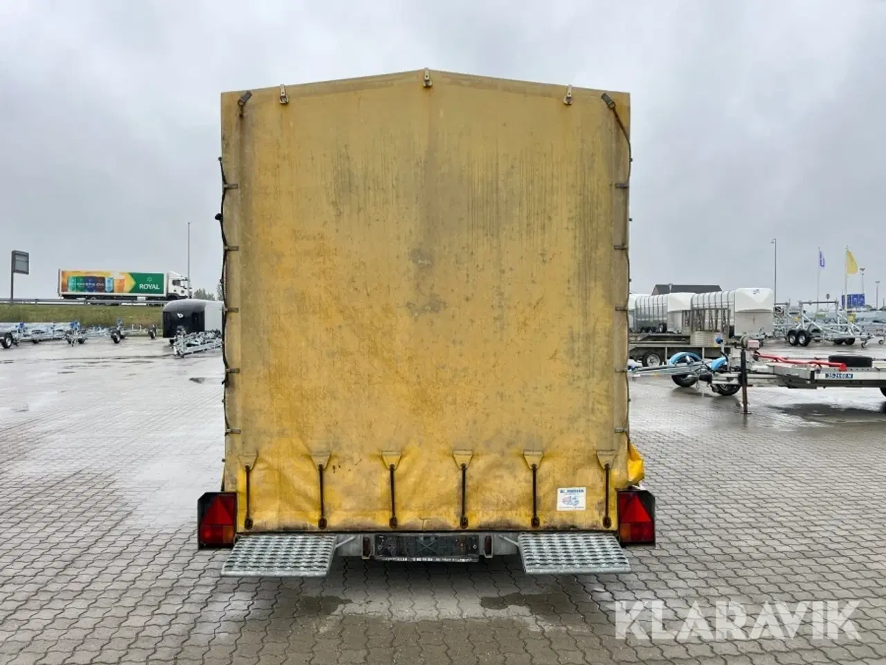 Billede 3 - Lukket autotrailer Hapert