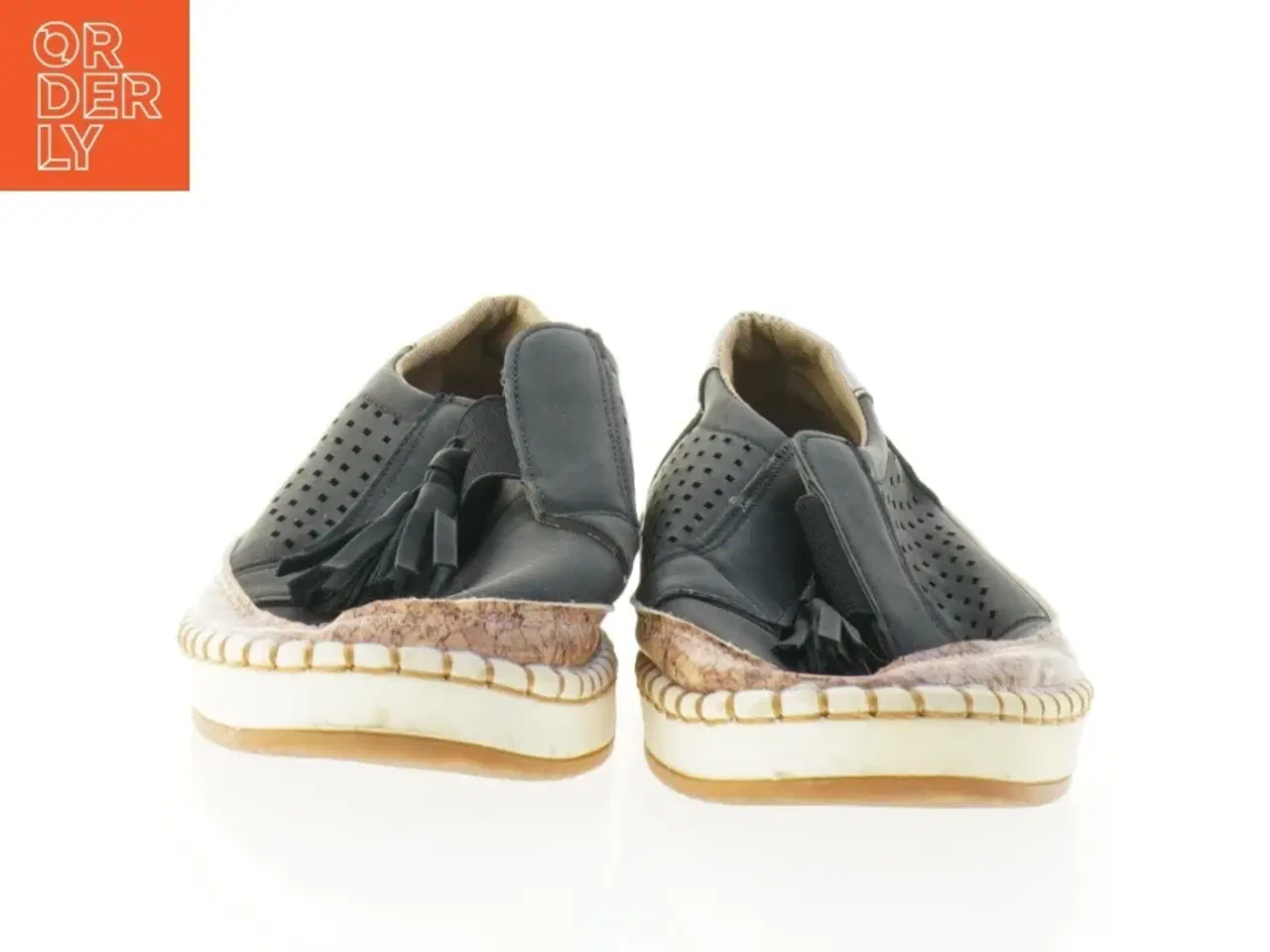 Billede 3 - Espadrilles med kvaster (str. 26 cm)