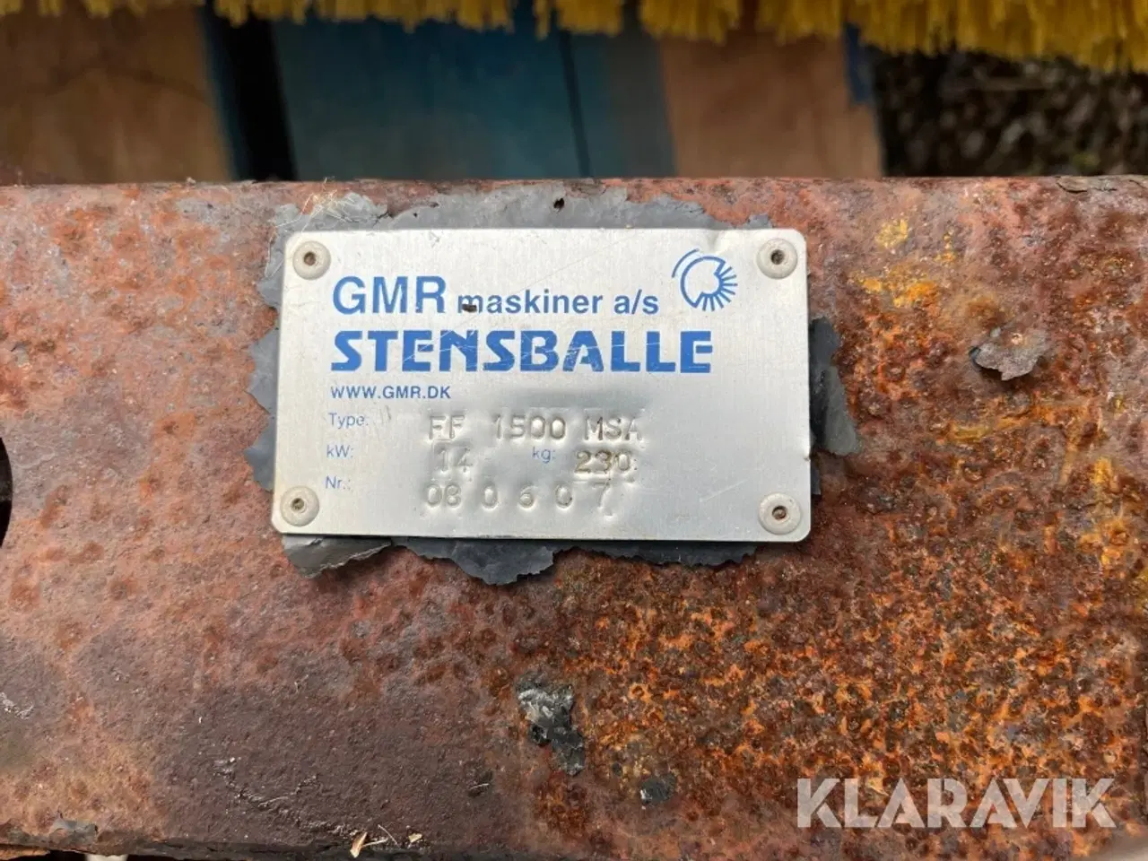 Billede 6 - Fejekost Stensballe FM 1500 MSA
