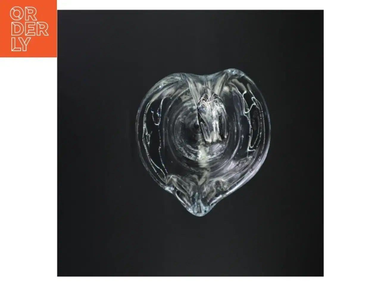 Billede 2 - Glas svanefigur (str. 28 x 20 cm)