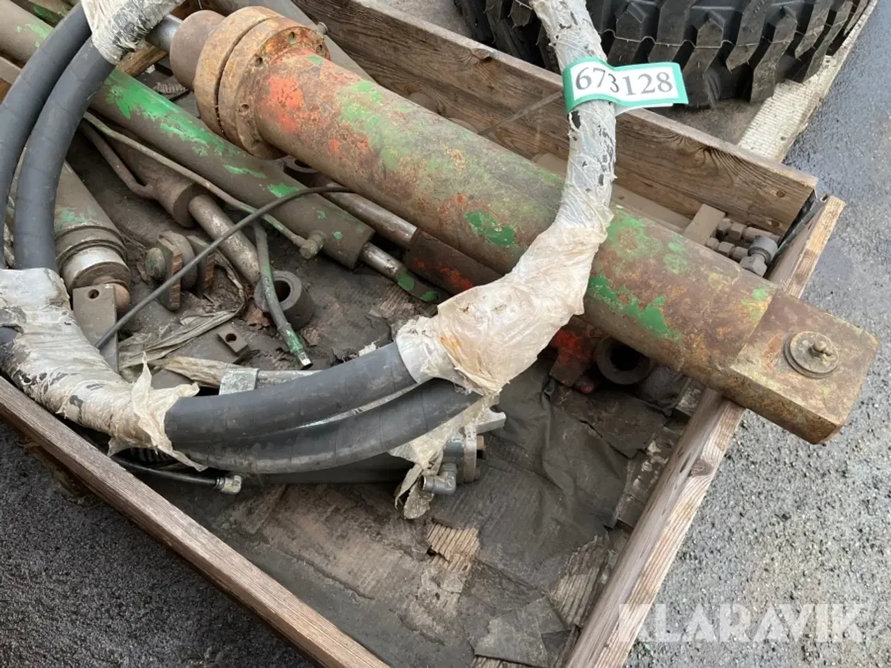 Billede 8 - Hydraulik stempler 8 styk.