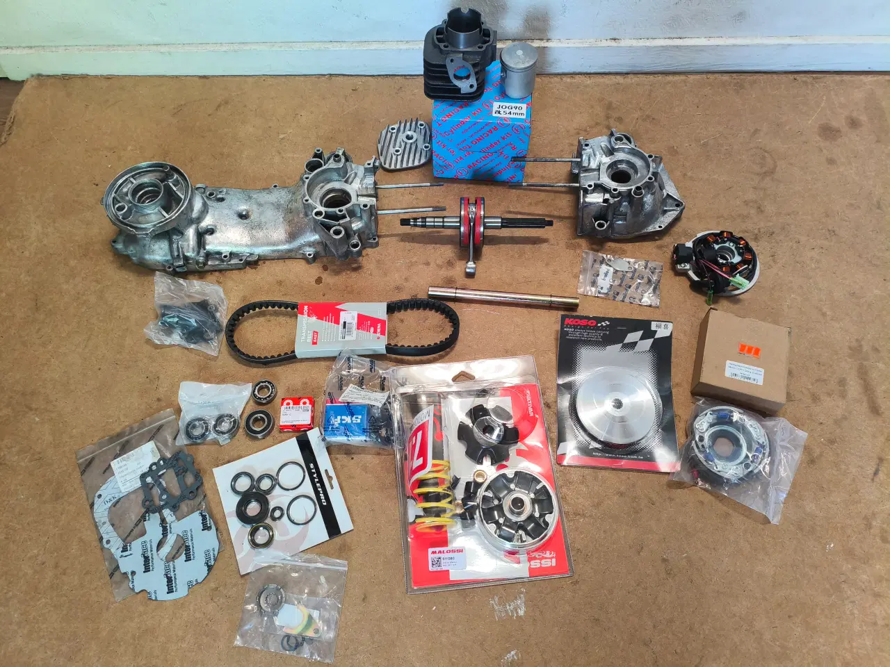 Billede 2 - Nyrenoveret Yamaha Axis 3WF motor 105cc