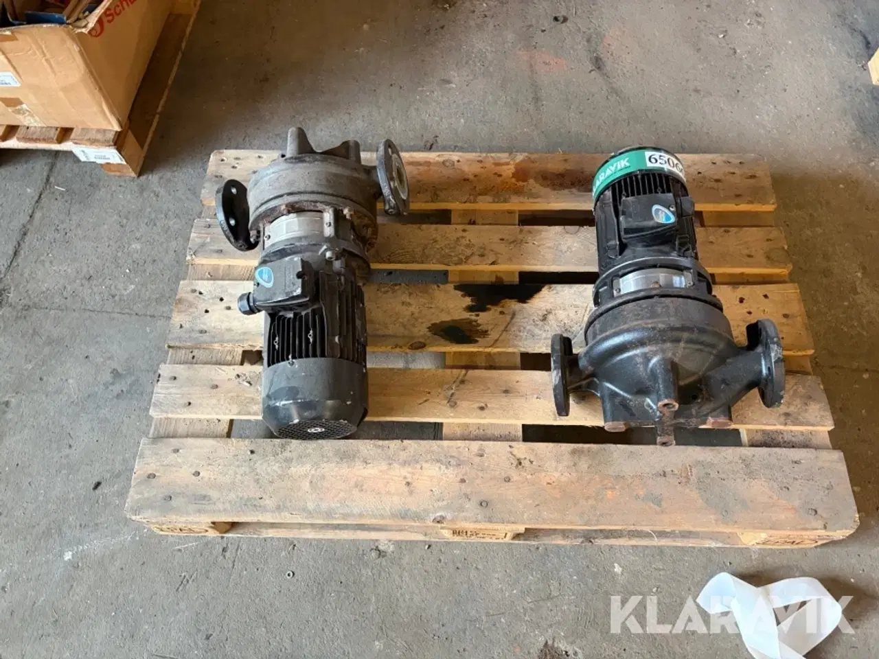 Billede 8 - Centrifugalpumper med elmotor Grundfos Blieflux 2 styk