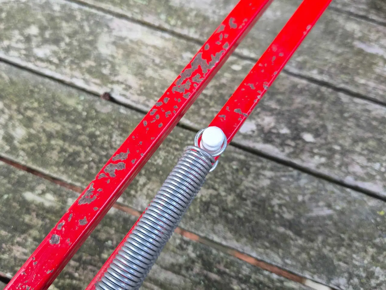 Billede 8 - Kortarmet rød arkitektlampe til væg