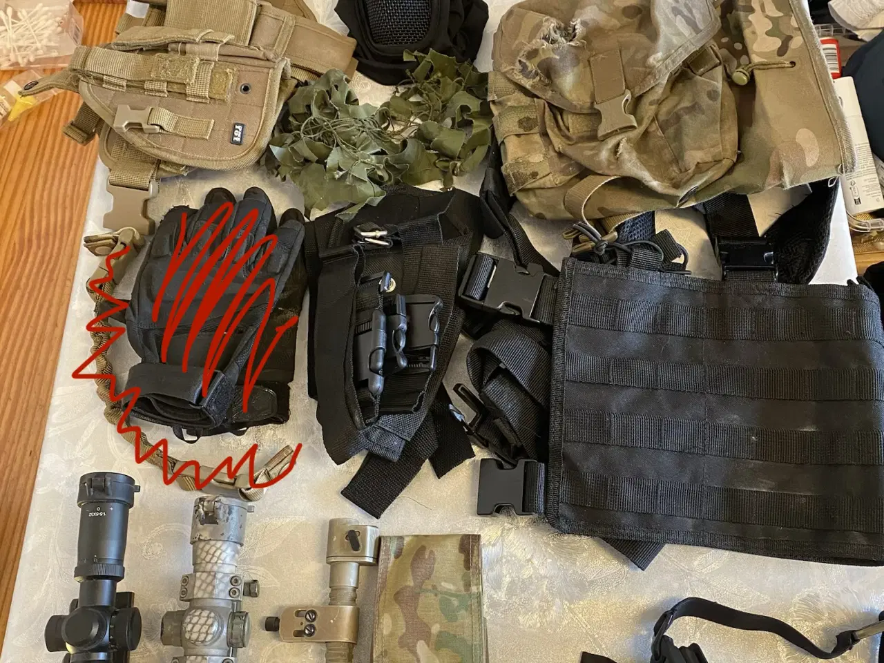 Billede 2 - Airsoft Blandede dele, MAGPUL, Tokyo Marui, TYR os