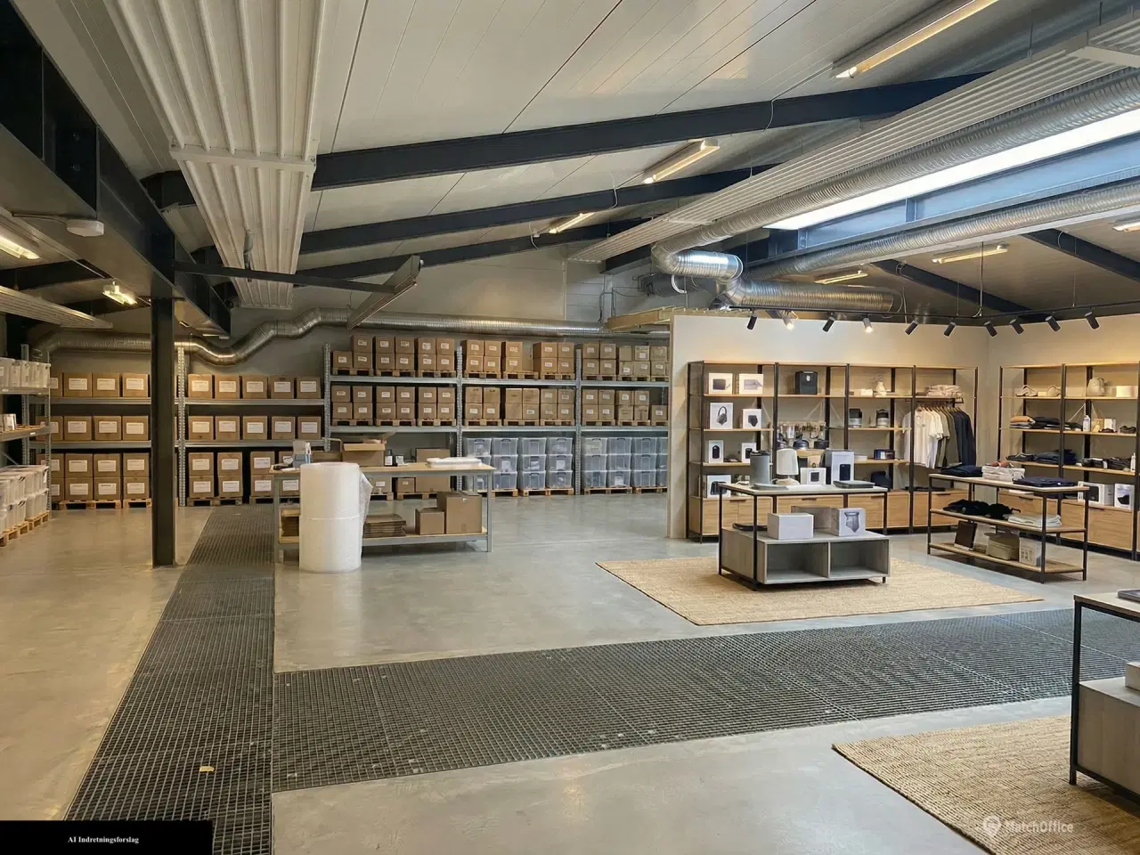 Billede 1 - Stort pakkelager til webshop - Gratis parkering