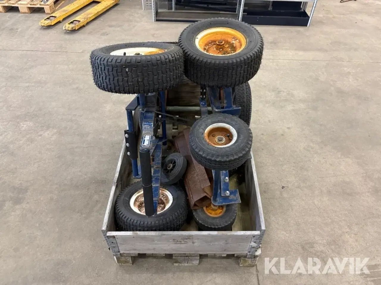 Billede 10 - Transportvogne Power Mate 4 styk