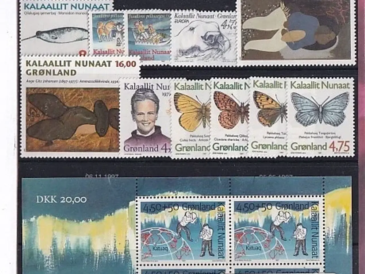 Billede 1 - Grønland - 1997 Frimærker Komplet - Postfrisk