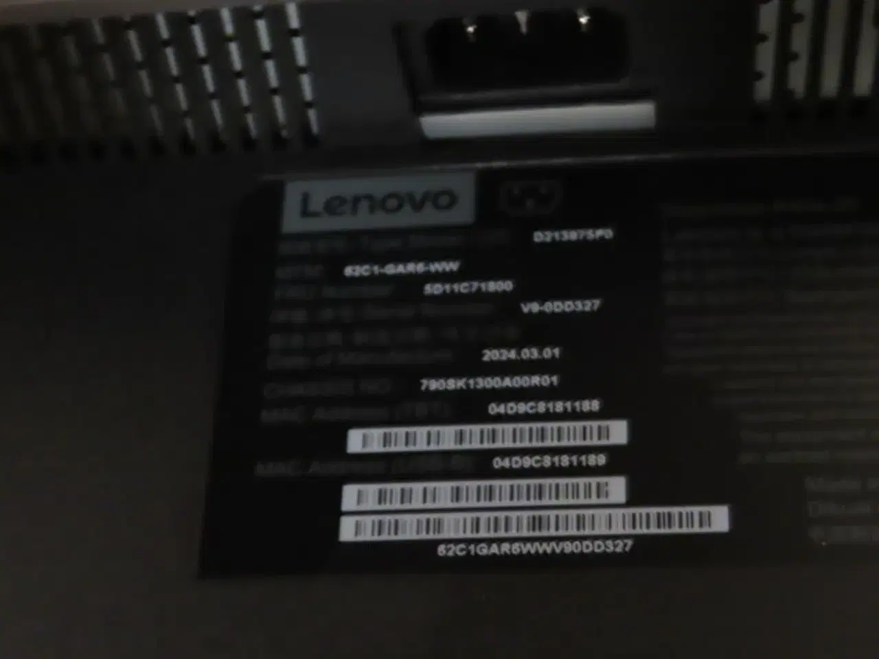 Billede 5 - Skærm LENOVO D213975P0