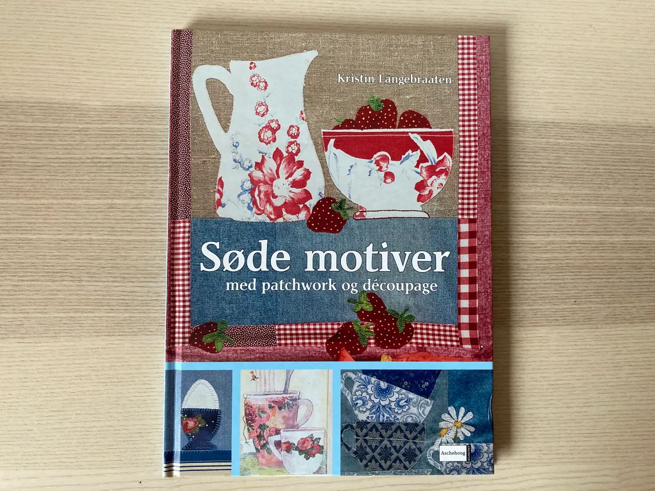 Billede 1 - Søde motiver med patchwork og découpage