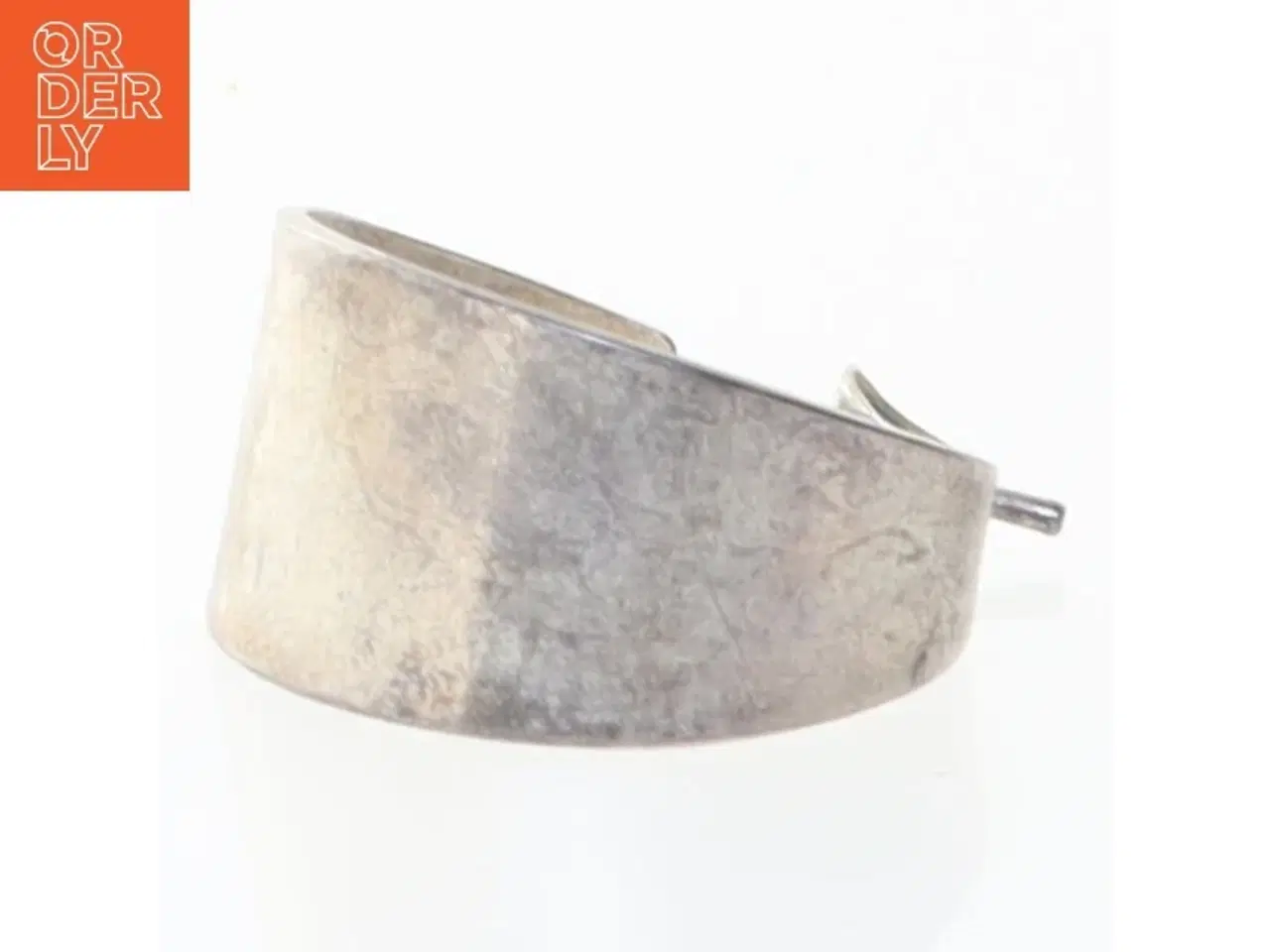 Billede 2 - Ørering i sølv (str. Ø 2 cm)