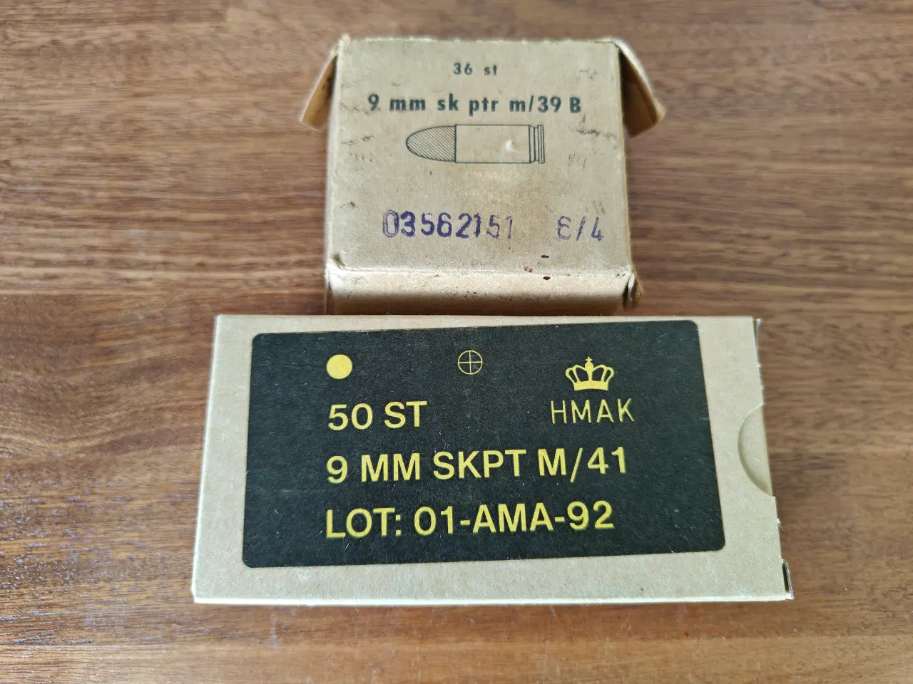 Billede 1 - 9MM. Ammunition